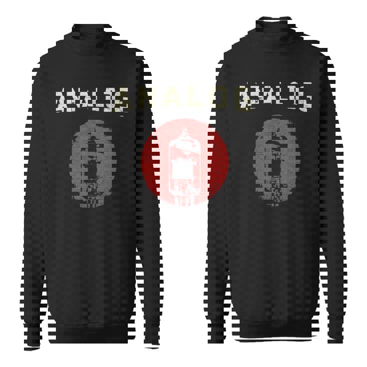 真空管 アンプ アナログ ヴィンテージ レトロ 80年代 スウェットシャツ