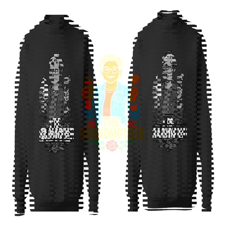 祖母のおばあちゃんのおばあちゃんのおもしろいデザイン スウェットシャツ