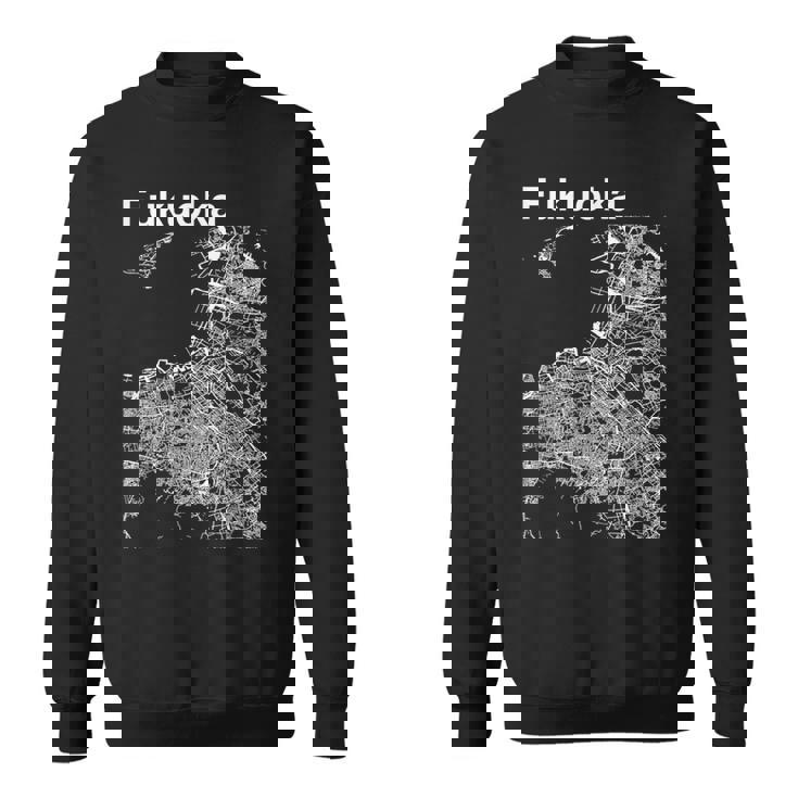 福岡ジャパン クラシック シティ マップ グラフィック スウェットシャツ