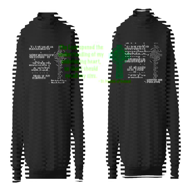 私の信じられない心の理解 聖パトリック スウェットシャツ