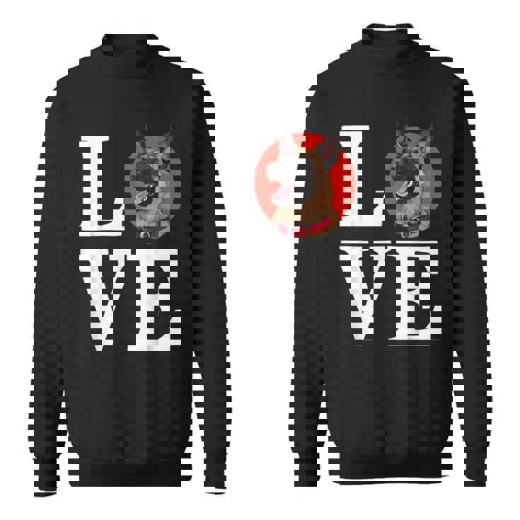 私はベルギーのマリノア子犬愛好家が大好きです スウェットシャツ