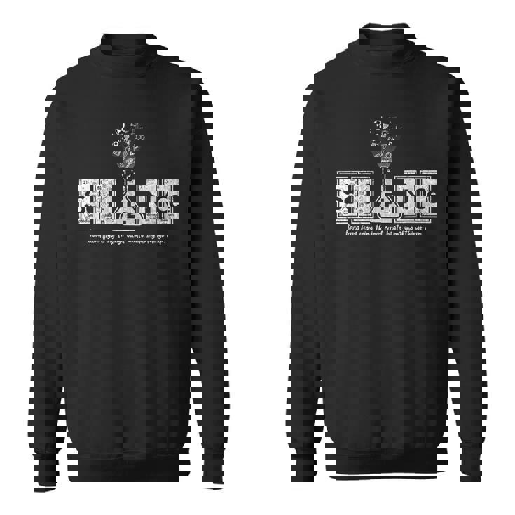 科学は魔法のようではない スウェットシャツ