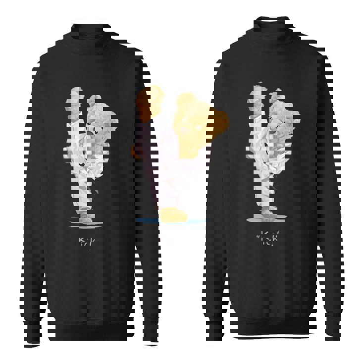 空手 子供用 テディベア テコンドー ボーイズ メンズ スウェットシャツ