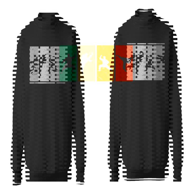 空手戦闘機シルエット空手 スウェットシャツ