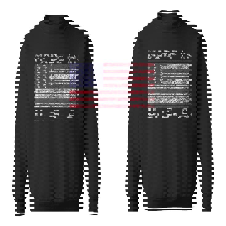 米国製 星条旗 星条旗 カラー スウェットシャツ