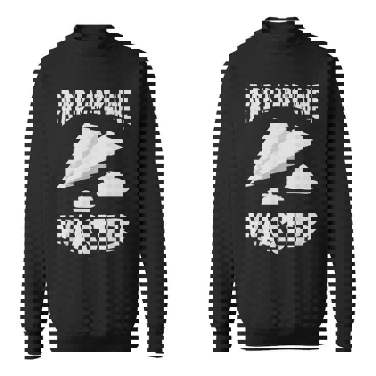 紙飛行機 マスター紙飛行機 航空機 スウェットシャツ