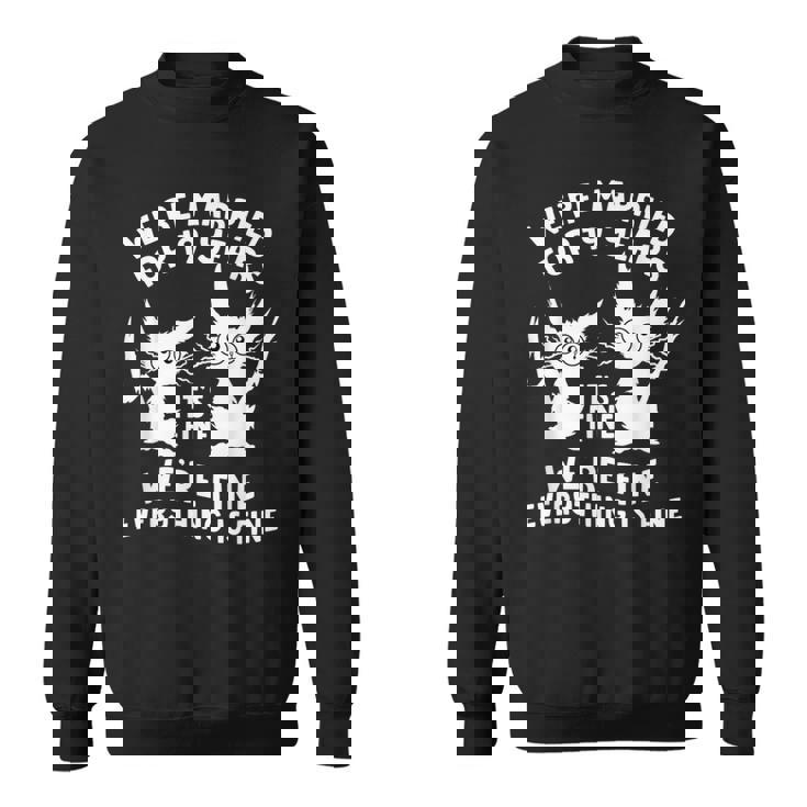 結婚19周年 結婚19年目 いい猫 面白い スウェットシャツ