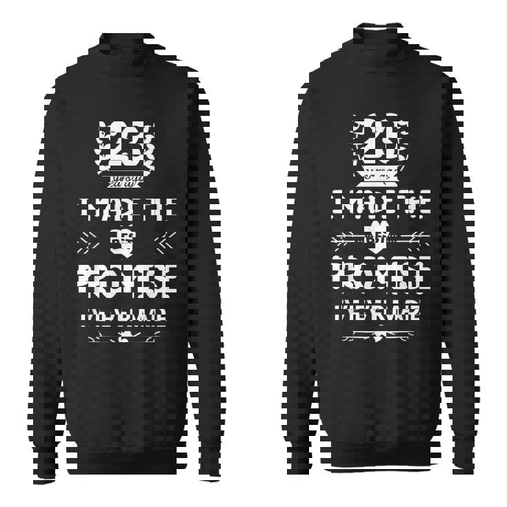 結婚23周年 結婚記念日 おもしろい 夫 妻 スウェットシャツ