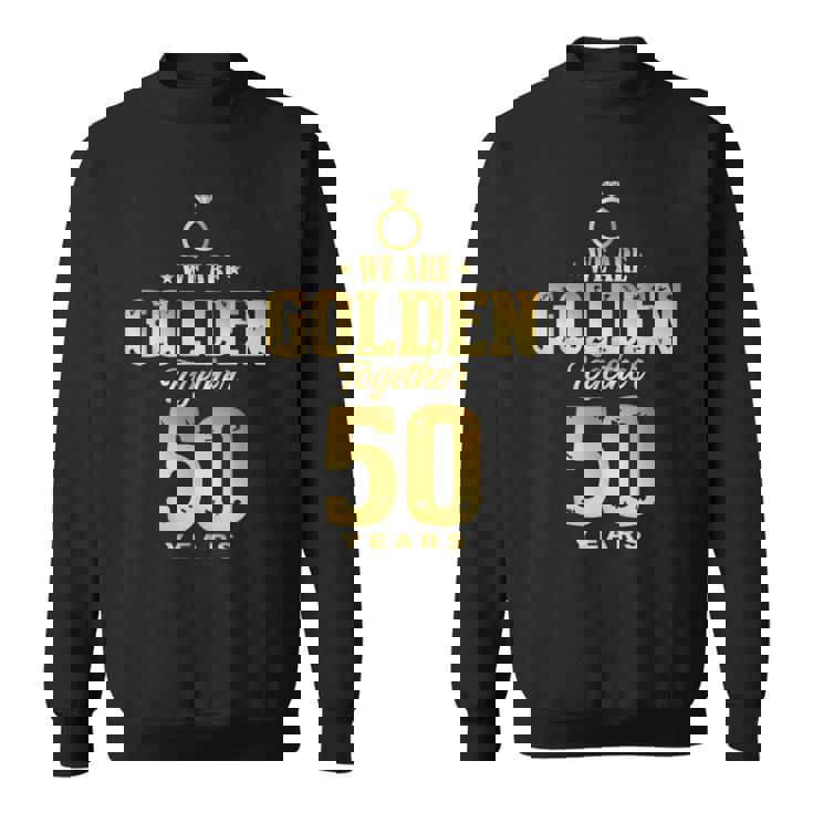 結婚50周年 ロマンチック カップル 結婚 50歳 スウェットシャツ