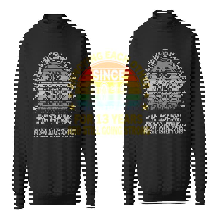 結婚記念日の願い 13年 以来 2012 スウェットシャツ