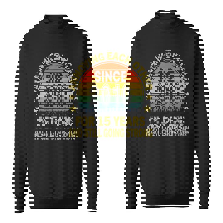 結婚記念日の願い 15年 以来 2010 スウェットシャツ