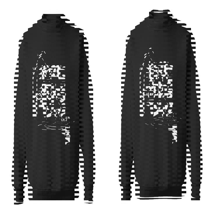 絶対に釣れる 願掛け ゲン担ぎ 釣り好き 川釣り 海釣り 趣味 おもしろ ネタ 趣味釣り 釣り スウェットシャツ