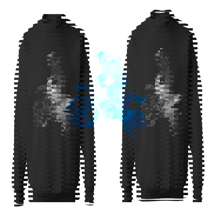 美的シルエット星宇宙スタントアートギャラクシーモトクロス スウェットシャツ