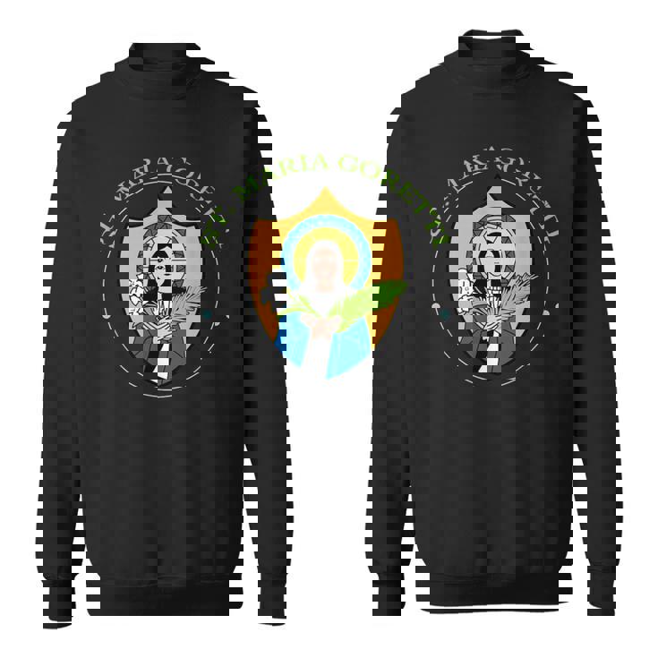 聖マリア・ゴレッティ リリー・セインツ カトリック ガールズ ピュリティ スウェットシャツ