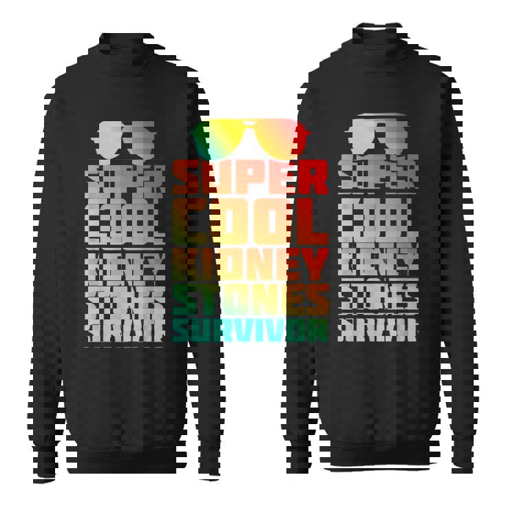 腎臓結石 尿路結石症 サバイバー 回復 よく ユーモア スウェットシャツ