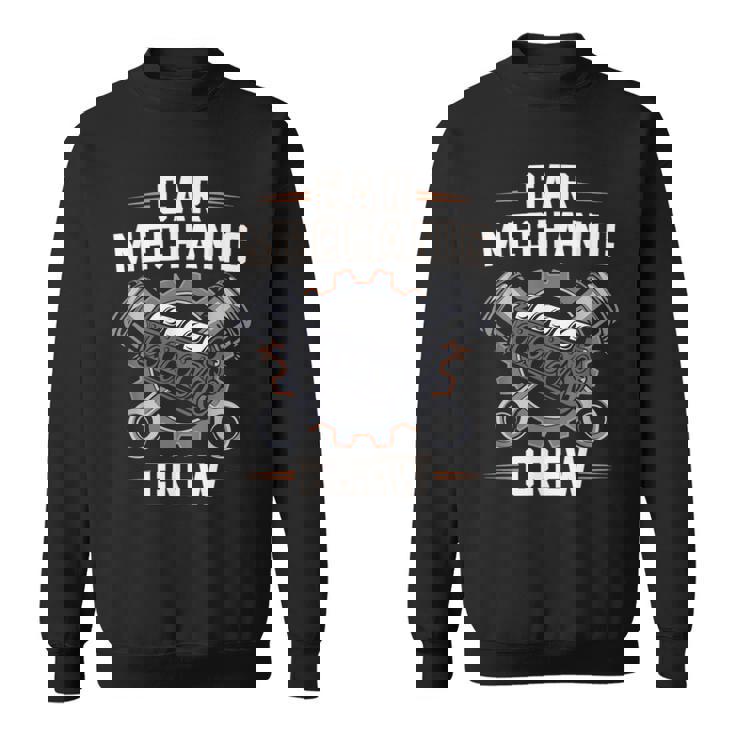 自動車整備士 クルー 普通車 整備士 スウェットシャツ