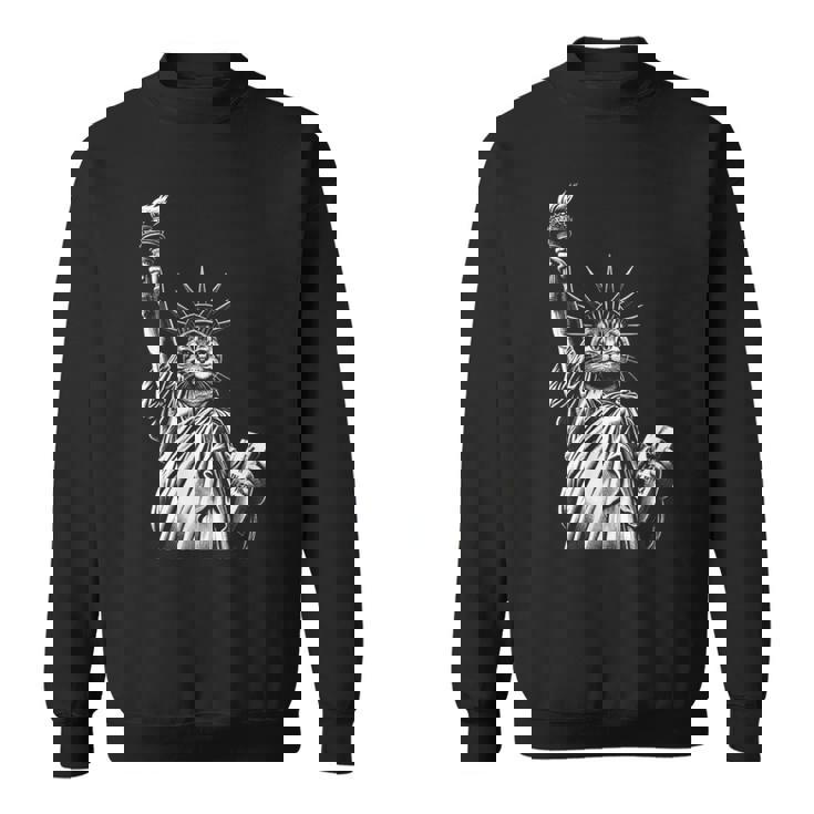 自由の女神猫 Nycプライド スウェットシャツ