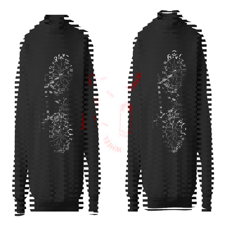 自転車 ツーリング サイクリング サイクリスト スウェットシャツ