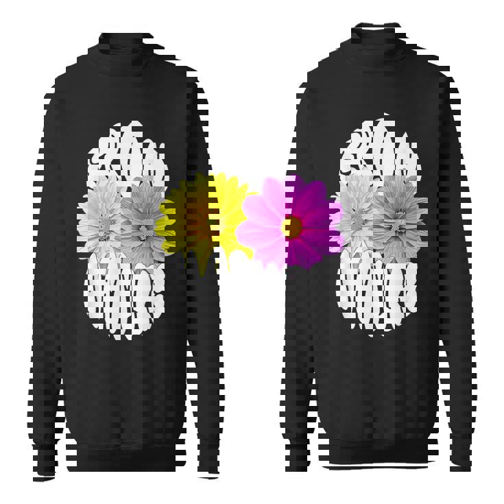 花 可愛い 自然からの贈り物 From Natre スウェットシャツ