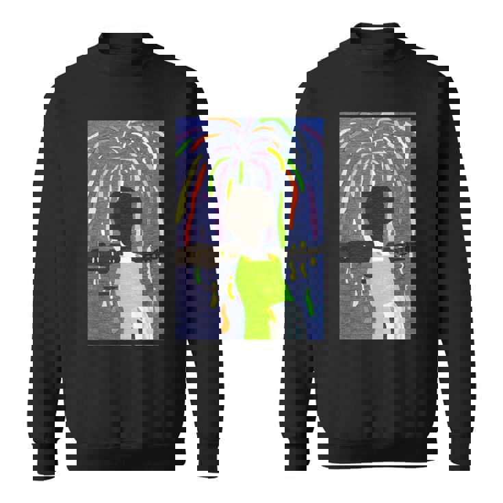 花火 竹久夢二 大正４年 １９１５年 作 スウェットシャツ