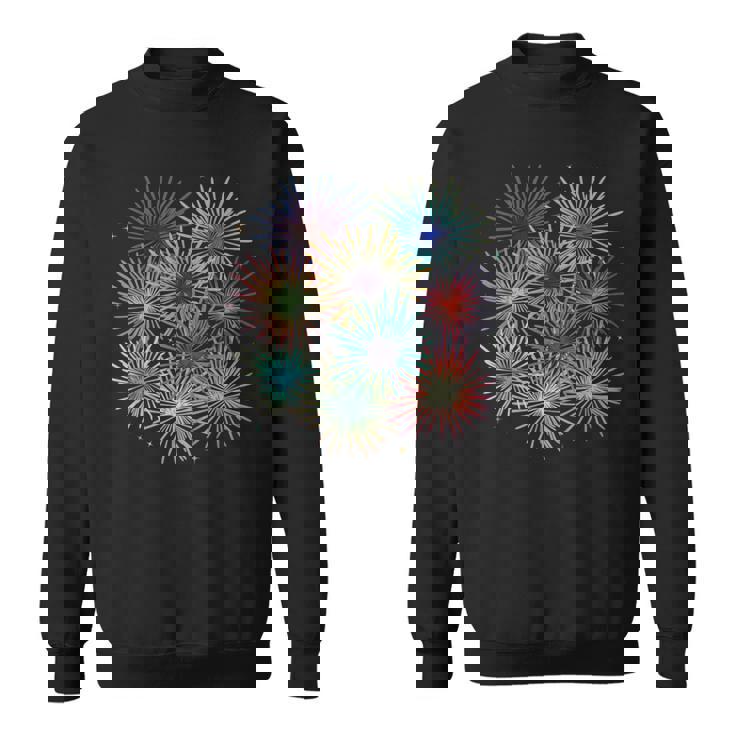 花火のお祝い スウェットシャツ