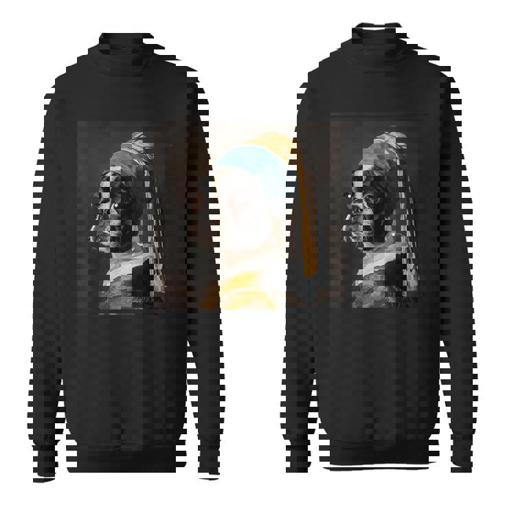 芸術におけるボストンテリア、 スウェットシャツ