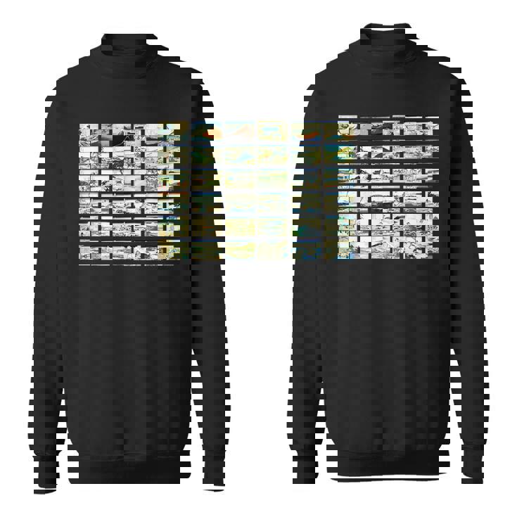 葛飾 北斎 富嶽三十六景 有名アート スウェットシャツ