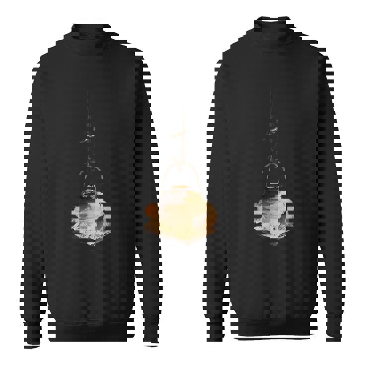 葛飾北斎作 たぬき スウェットシャツ