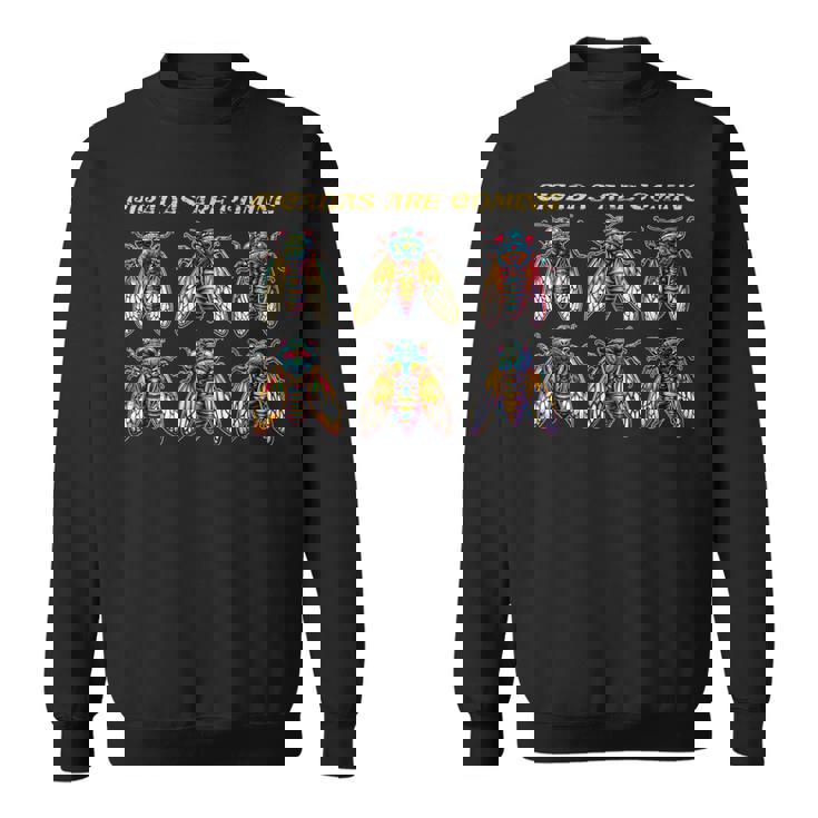 蝉がやってくる、蝉ゲドン2024 蝉 スウェットシャツ