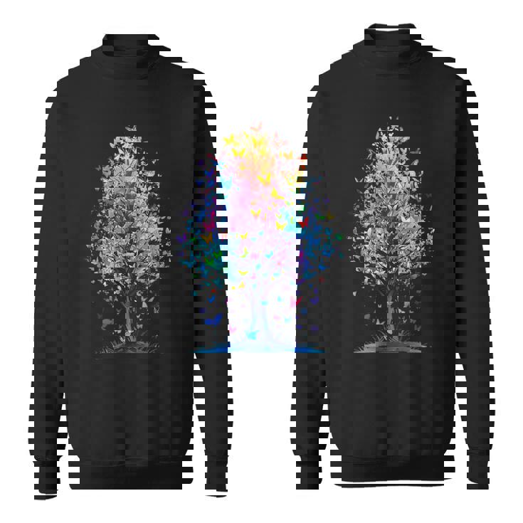 蝶の木の美学 蝶々 美しい美学 スウェットシャツ