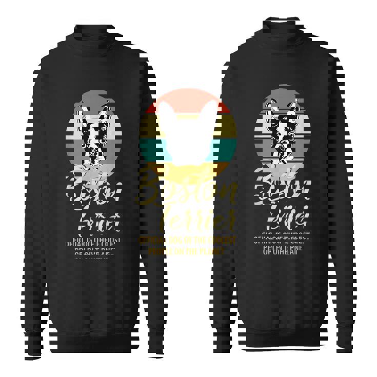 誇り高きボストンテリア オーナーシャツ、ボストンテリア 子犬 スウェットシャツ