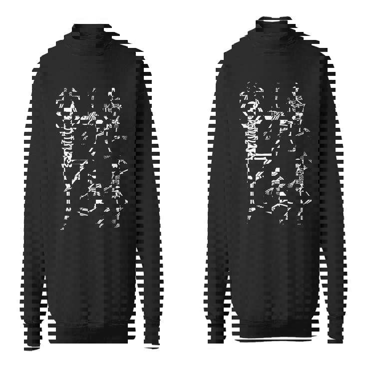 踊る骸骨 ゴシック 服 夏 原宿 ファッション パンク ハロウィン スケルトン スウェットシャツ