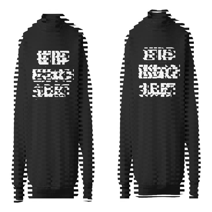 退職研究科 スウェットシャツ