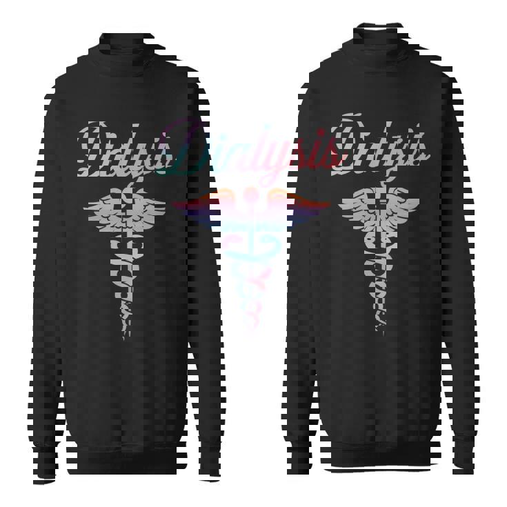 透析 看護師 腎臓移植 腎臓 長袖tシャツ スウェットシャツ