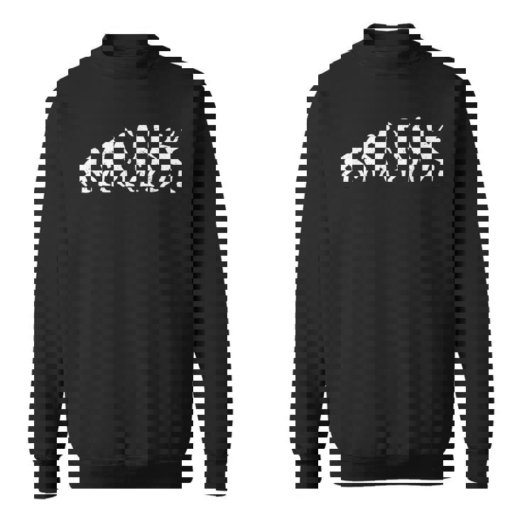 進化ギタープレーヤー ロックバンドメンバー ミュージシャン 音楽 スウェットシャツ