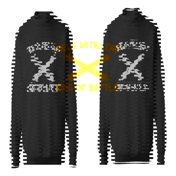 野戦砲 キングオブバトルブランチ記章 砲兵 スウェットシャツ