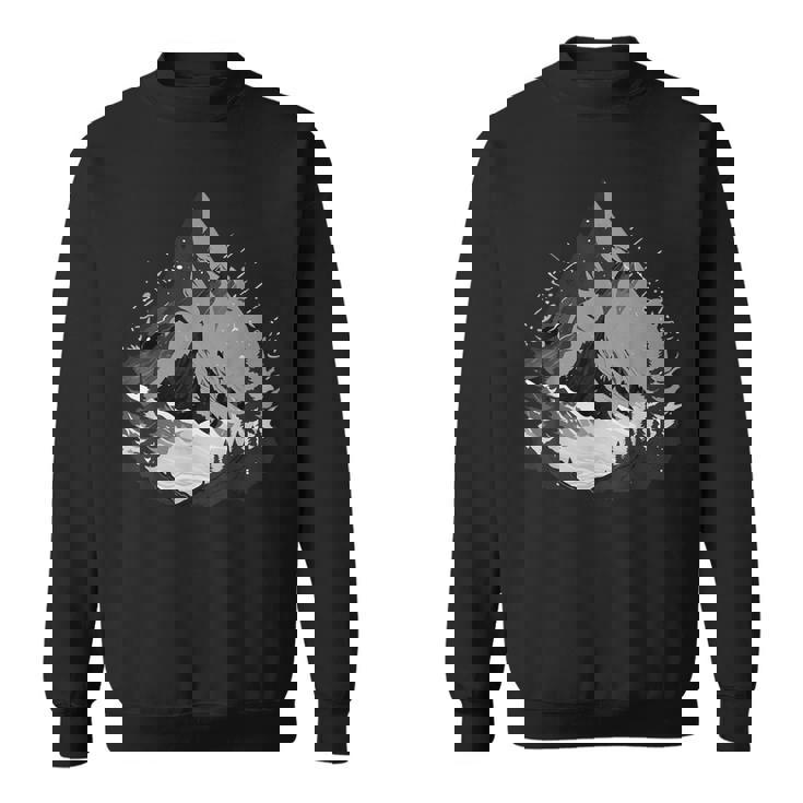 野生動物 自然 ハイキング ハイカー 森林 反射 山 スウェットシャツ