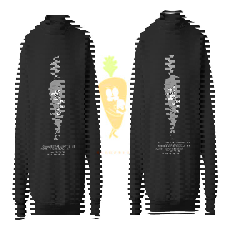 野菜 キャラクター 豊作 ロマネスコ にんじん 畑 スウェットシャツ