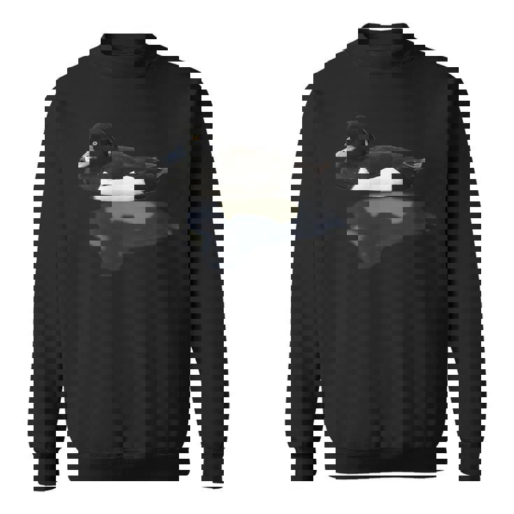 野鳥シリーズ キンクロハジロ スウェットシャツ