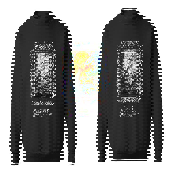 金魚さんとチュッ 猫 金魚 スウェットシャツ