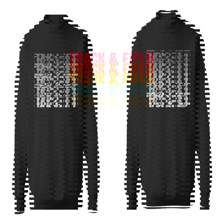 陸上競技 陸上競技 レトロ 男性用 スウェットシャツ