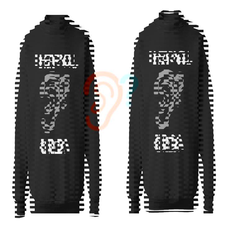 難聴啓発聴覚障害者文化asl学生cochlear スウェットシャツ