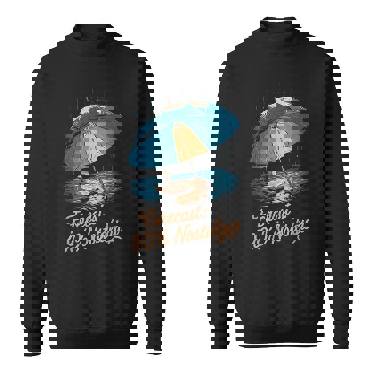 雨の日のノスタルジア 心地よい美学 傘と気分 スウェットシャツ