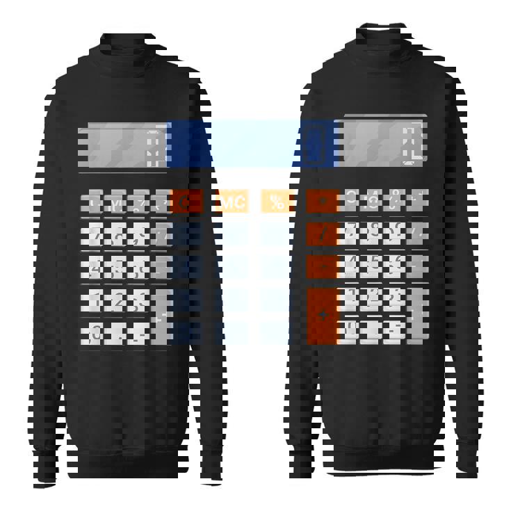 電卓 ハロウィン コスチューム スウェットシャツ