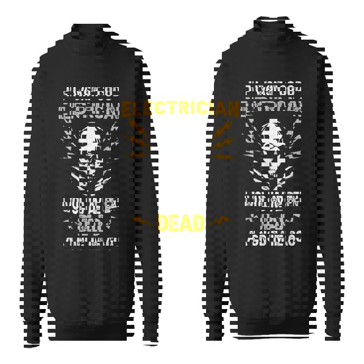 メンズ 電気工事士 電気 おもしろ電気工事士 スウェットシャツ