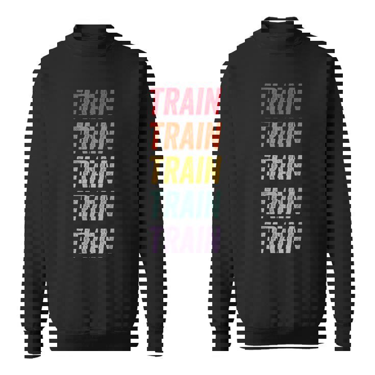 電車 スウェットシャツ