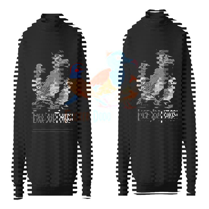 面白い ちらつきドードーシジュウカラ メンズ レディース キッズ スウェットシャツ