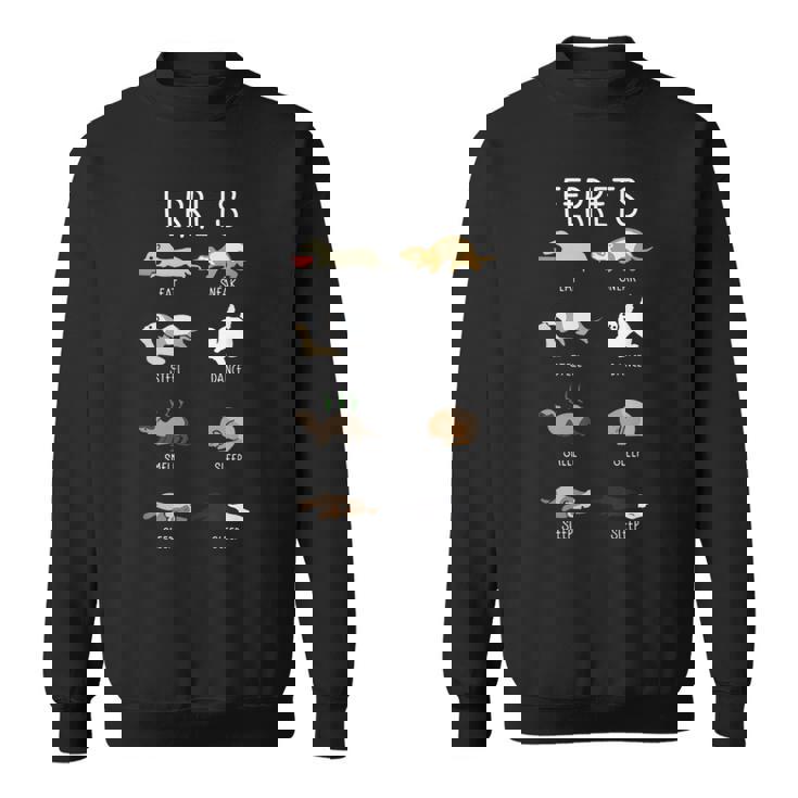 面白い フェレット シャツ ペット グルーミング スウェットシャツ