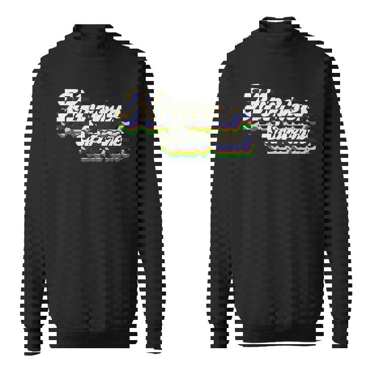 面白い レトロ ヴィンテージ 70年代 Ocd Nitpickerupreme スウェットシャツ