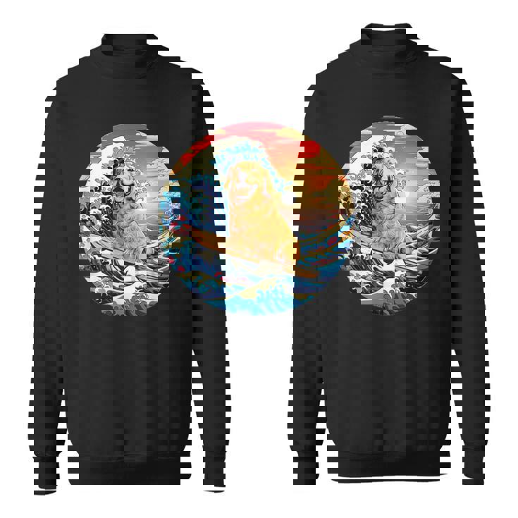 面白いtシャツ ゴールデンレトリバー 犬 イヌ メンズ 犬好き グッズ かわいい おもしろ 面白い 服 ネタ スウェットシャツ